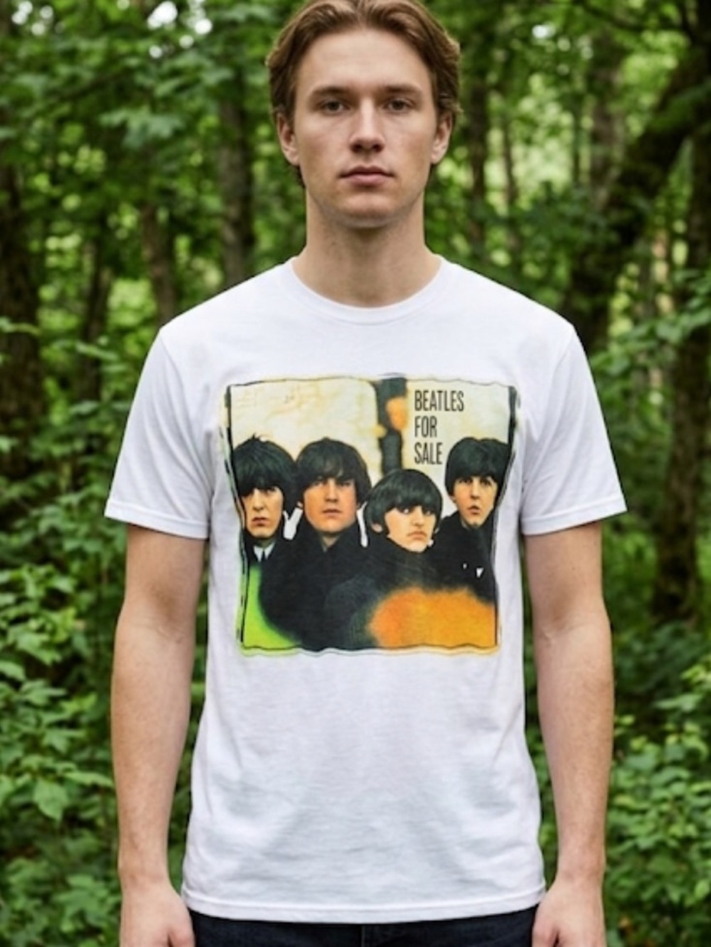 The Beatles Shirt Men’s Size Small White